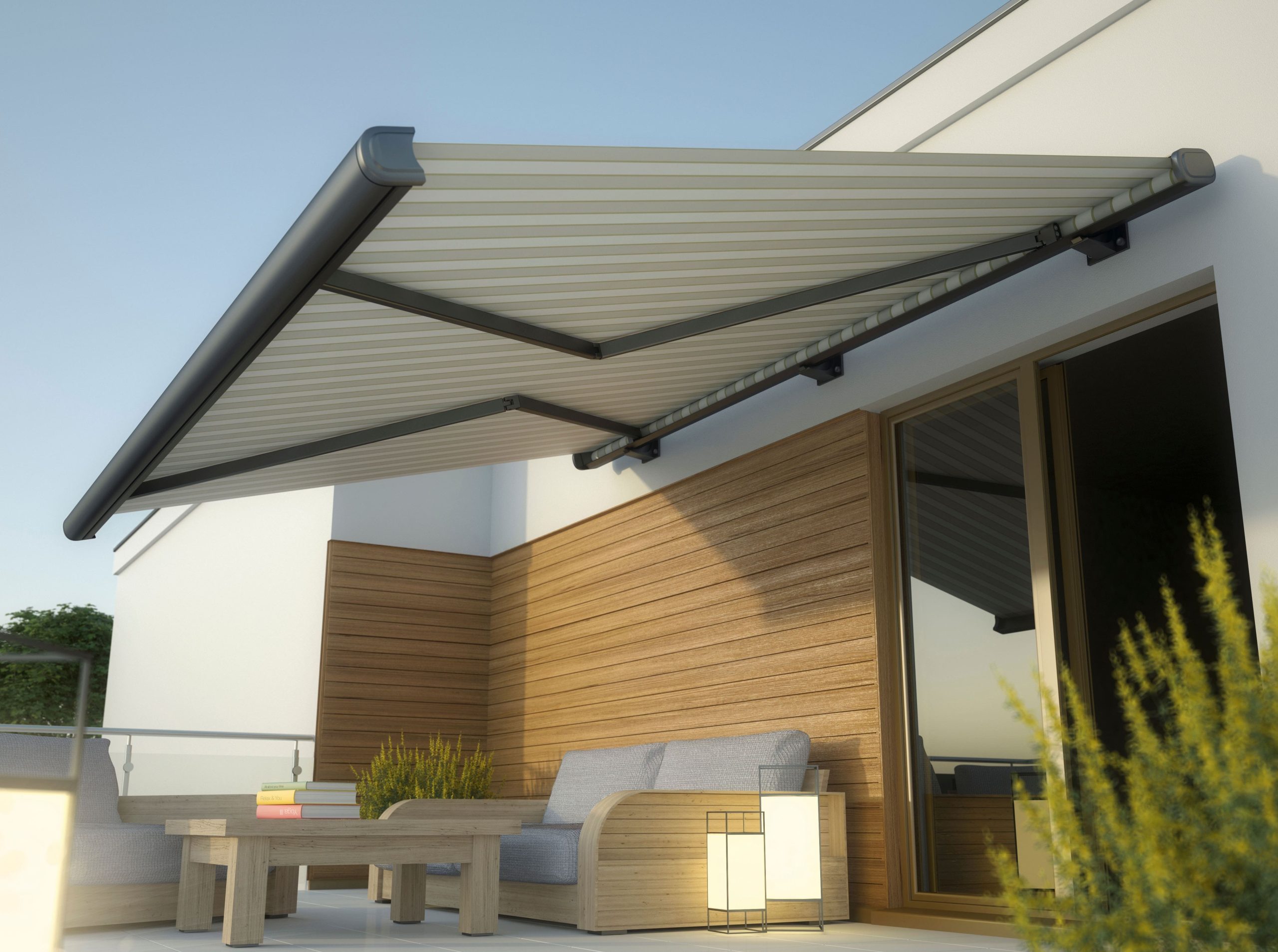 Custom retractable awnings installation in Lincoln